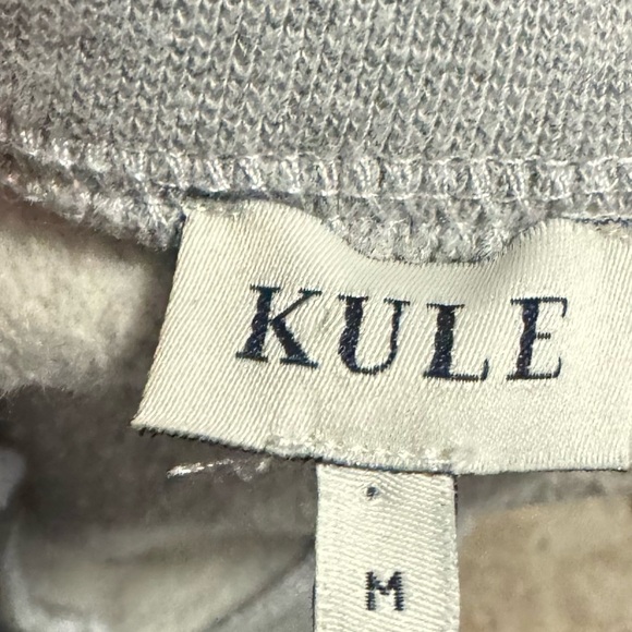 Kule Women's Medium 100% ORGANIC COTTON FLEECE Camo Sweatshirt Pullover Green - Picture 6 of 14